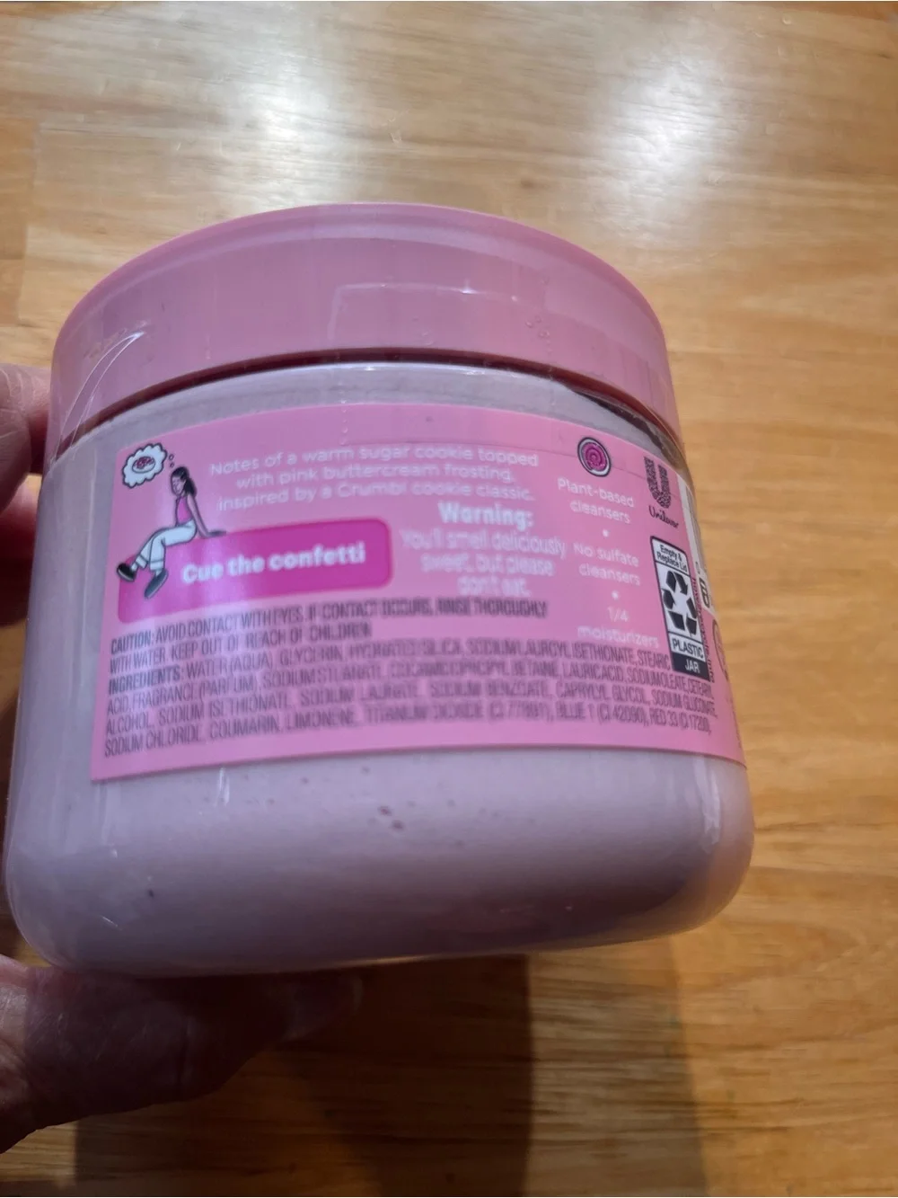 Confetti Cake Pink Body Scrub - Limited Edition